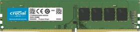 Фото 1/10 Оперативная память Crucial by Micron DDR4 8GB 3200MHz UDIMM (PC4-25600) CL22 1.2V (Retail), 1 year