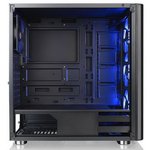 Корпус Thermaltake V200 TG RGB CA-1K8-00M1WN-01 Black/Win/SPCC/Tempered ...