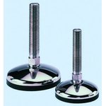 A087/004, M16 Stainless Steel Adjustable Foot, 1250kg Static Load Capacity 10° ...