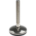 A105/016, M16 Stainless Steel Adjustable Foot, 750kg Static Load Capacity 3.5° ...