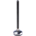 A105/008, M12 Stainless Steel Adjustable Foot, 350kg Static Load Capacity 3.5° ...