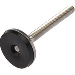 A105/006, M12 Stainless Steel Adjustable Foot, 350kg Static Load Capacity 3.5° ...