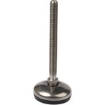 A105/003, M10 Stainless Steel Adjustable Foot, 350kg Static Load Capacity 3.5° Tilt Angle