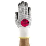 11425090, HyFlex 11-425 Grey Polyamide General Purpose Work Gloves, Size 9 ...