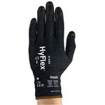 11542100, HyFlex 11-542 Black Kevlar Heat Resistant Work Gloves, Size 10, Large ...