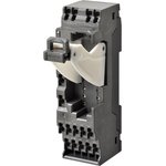 P7SA-14F-ND-PU DC24, Relay Socket, DIN Rail, Push In, 14 Pins, 6 A, 250 VAC ...