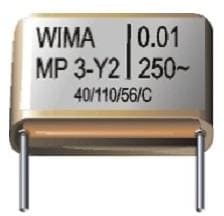 MPY20W1470FB00MSSD, Конденсатор Безопасности, Metallized Paper, Radial Box - 2 Pin, 4700 пФ, ± 20%, Y2