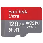Micro SecureDigital 128GB SanDisk Ultra Class 10, UHS-I, R 140 МБ/с ...