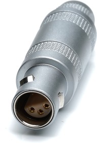Circular Connector, 6 Contacts, Cable Mount, Plug, Male, IP50