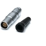 Circular Connector, 4 Contacts, Cable Mount, Socket, Female, IP50