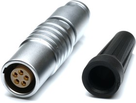 Circular Connector, 5 Contacts, Cable Mount, Socket, Female, IP50