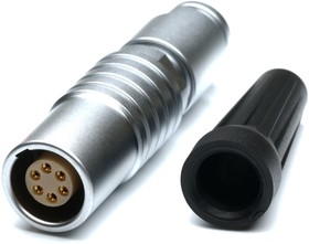 Circular Connector, 6 Contacts, Cable Mount, Socket, Female, IP50