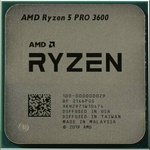 CPU AMD Ryzen 5 3600 PRO (100-000000029) {3.6GHz up to 4.2GHz AM4}