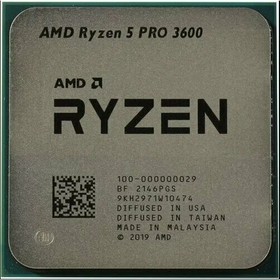 Фото 1/3 CPU AMD Ryzen 5 3600 PRO (100-000000029) {3.6GHz up to 4.2GHz AM4}