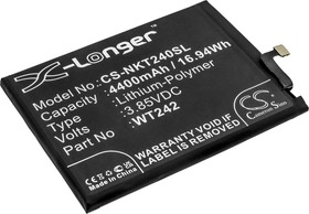 Аккумулятор CS-NKT240SL WT242 для Nokia 2.4 3.85V / 4400mAh / 16.94Wh
