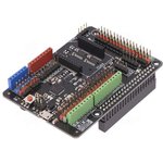 DFR0327, Arduino Expansion Shield, for Raspberry Pi B+/2B/3B/3B+ Board, ATmega32U4