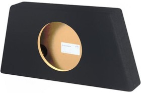 P1015 BLACK, Корпус динамика, MDF, черный, ткань, 15л, 250мм, dотв: 232мм