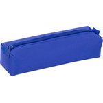 Пенал-тубус ПИФАГОР на молнии, ткань, синий, 20х5 см, 272257