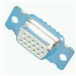 40-9515HDS, D-Sub High Density Connectors 15 POS. SOLDER FEM. HI-DENS. GOLD PLTD.