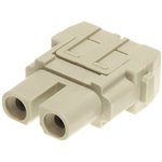 09140022702, Heavy Duty Power Connector Module, 40A, Female, Han-Modular Series ...