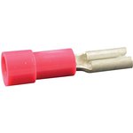 19017-0001, Quick Disconnect Terminal 18-22AWG Brass Red F 22mm Tin InsulKrimp™ Bag