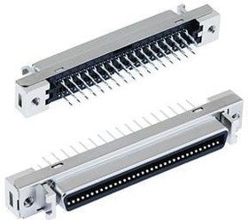 10220-6202PC, D-Sub Micro-D Connectors 20/MDR/RC/FSKT/BDMT ST/M2.6/SCW/30MIN