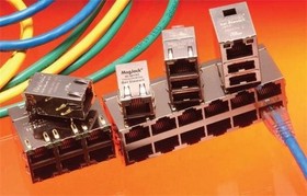 6605444-6, Modular Connectors / Ethernet Connectors RJ45 Connector