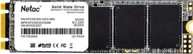 Фото 1/10 Ssd накопитель Netac SSD N535N 256GB M.2 2280 SATAIII 3D NAND, R/W up to 540/490MB/s, TBW 140TB, 3y wty