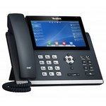IP-телефон Yealink SIP-T48U, цв экран, 2 USB, 16 аккаун., PoE, GigE, без БП