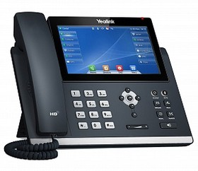 Фото 1/10 Телефон IP YEALINK SIP-T48U, цветной сенсорный экран, 16 аккаунтов, BLF, PoE, GigE, без БП, шт