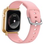 Умные часы Havit Mobile Series - Smart Watch gold+pink