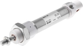 Фото 1/2 C85N20-50S, Pneumatic Piston Rod Cylinder - 20mm Bore, 50mm Stroke, C85 Series, Single Acting