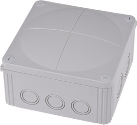 Фото 1/3 60703, Combi Series Grey Polypropylene Junction Box, IP66, IP67, 140 x 140 x 82mm