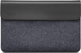 Фото 1/10 Чехол для ноутбука 15" Lenovo Sleeve черный ткань/кожа (GX40X02934)
