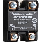D2425K, Solid State Relays - Industrial Mount Panel Mount SSR 280VAC/25A 3-32VDC
