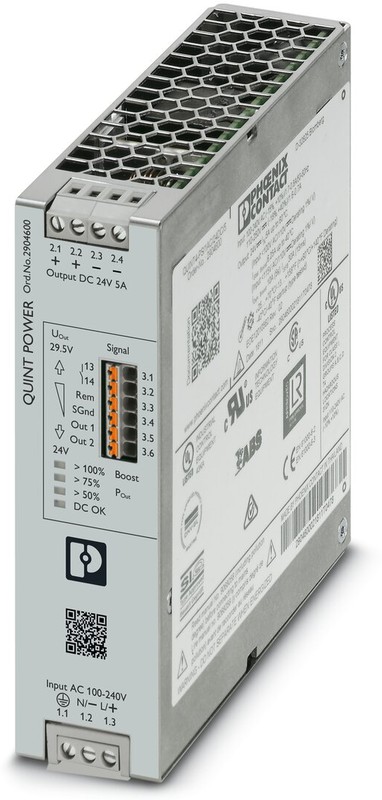 2904600, (QUINT4-PS/1AC/24DC/5) Источник питания с регулируемыми