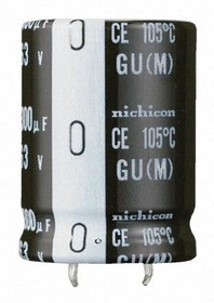 LGU2W101MELZ, Конденсатор электролитический, THT, 100мкФ, 450В, 22x35мм, ±20%