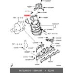 Прокладка турбокомпрессора MITSUBISHI L200 2006-  mot.2,5DID 1584A549