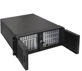 Фото 1/9 Серверный корпус ExeGate EX293248RUS Pro 4U480-15/4U4132  RM 19", высота 4U, глубина 480, БП 500RADS, USB