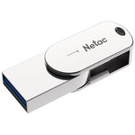 Флеш Диск Netac 32Gb U785C NT03U785C-032G-30PN USB3.0 серый