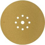 Шлифовальный круг на липучке "" Giraffe GOLD, упаковка 100 штук, 225мм, 9 отв., Р120 AF100-GG-120