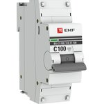 MCB47100-1-100C-pro, Circuit breaker VA 47-100, 1P 100A (C) 10kA PROxima