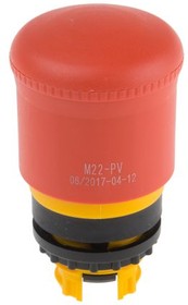 216876 M22-PV, Pull Release Emergency Stop Push Button, Panel Mount ...