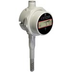 DM650HMBA001620, Humidity / Temperature Indicator, Digital, DM650HM Series, 128 mm Stem, LCD, 6 Digit, Wall Mount