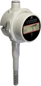 DM650HMBA001620, Humidity / Temperature Indicator, Digital, DM650HM Series, 128 mm Stem, LCD, 6 Digit, Wall Mount