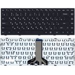 Клавиатура для ноутбука Lenovo IdeaPad 100-14IBD черная с рамкой