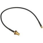 CAB MMCX-M/SMA-F RG-174U 26CM, Переходник антенный MMCX-M/SMA-F