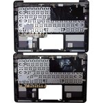 Клавиатура (топ-панель) для ноутбука Asus X305FA черная с серым топкейсом