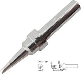 QSS200-T-1,2D, Soldering nozzle
