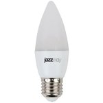 5018914, Лампа светодиодная LED 7w E27 4000K свеча 230/50 Jazzway